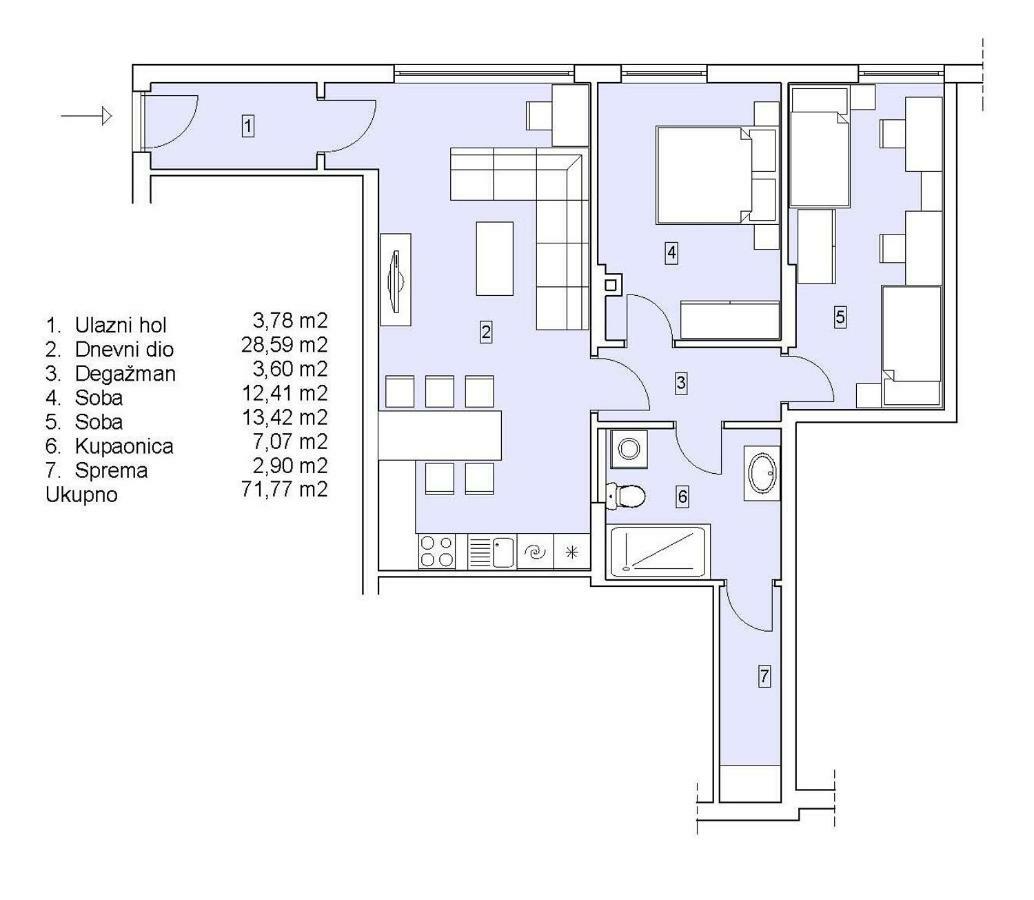 Apartments Mobine Metkovic Ngoại thất bức ảnh